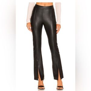 Commando Faux Leather Split Front Pants